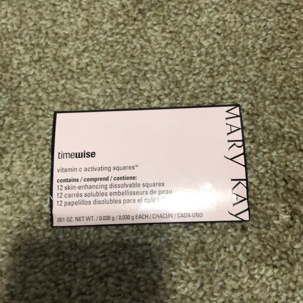 Mary Kay vitamin c squares